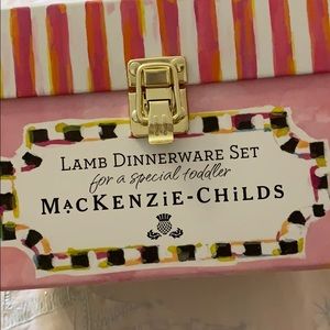 Mackenzie Childs Lamb Dish Set